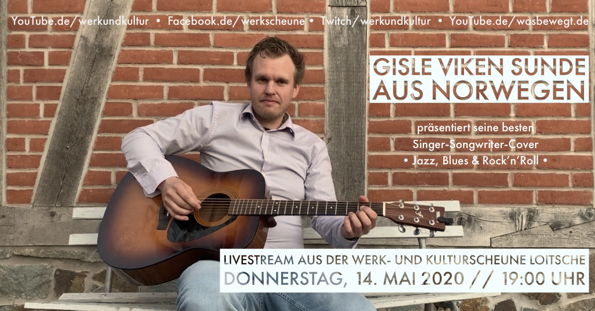 Gisle Viken Sunde im Livestream 14.05.2020